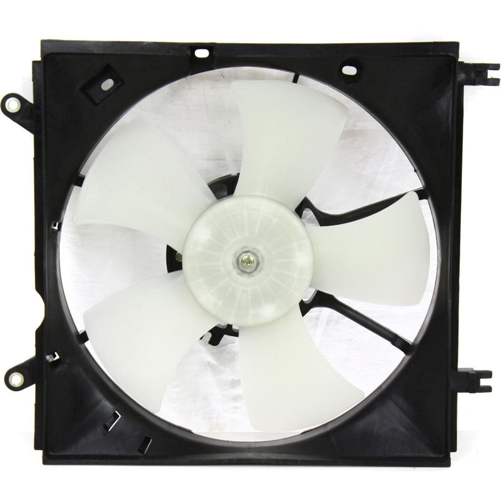 Radiator Cooling Fan w/ A/C Condenser Fan For 2001-2005 Toyota RAV4 Left & Right
