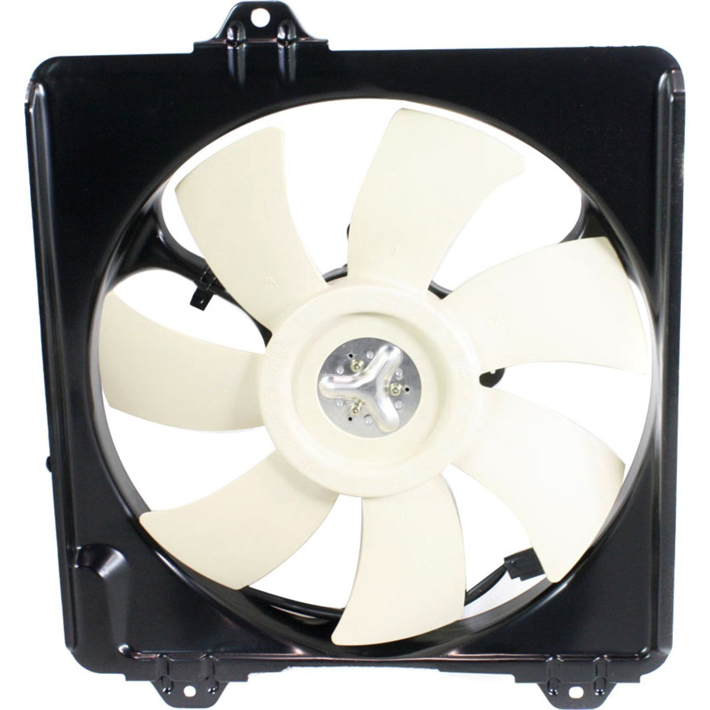 Radiator Cooling Fan w/ A/C Condenser Fan For 2001-2005 Toyota RAV4 Left & Right