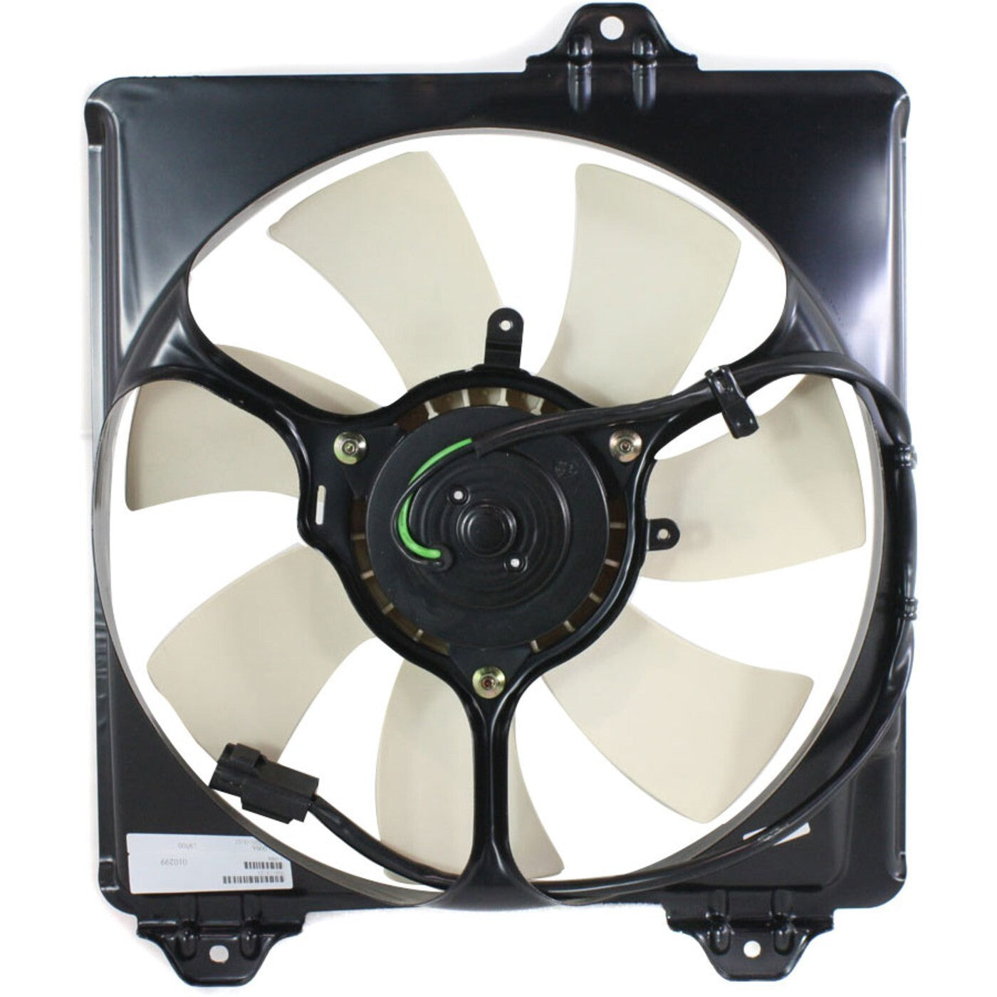 Radiator Cooling Fan w/ A/C Condenser Fan For 2001-2005 Toyota RAV4 Left & Right