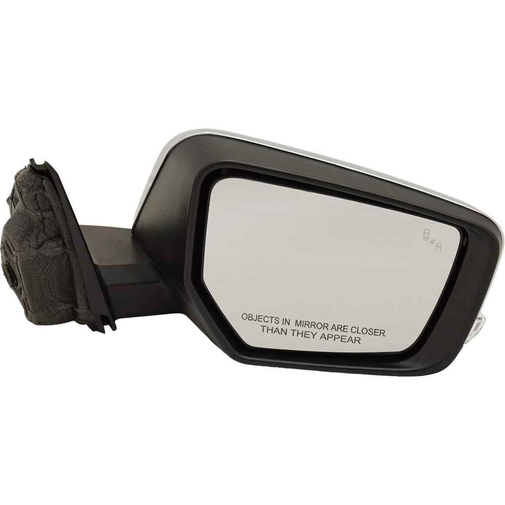 Power Mirror For 2014-2020 Chevrolet Impala RH Heated Blind Spot Detect Chrome