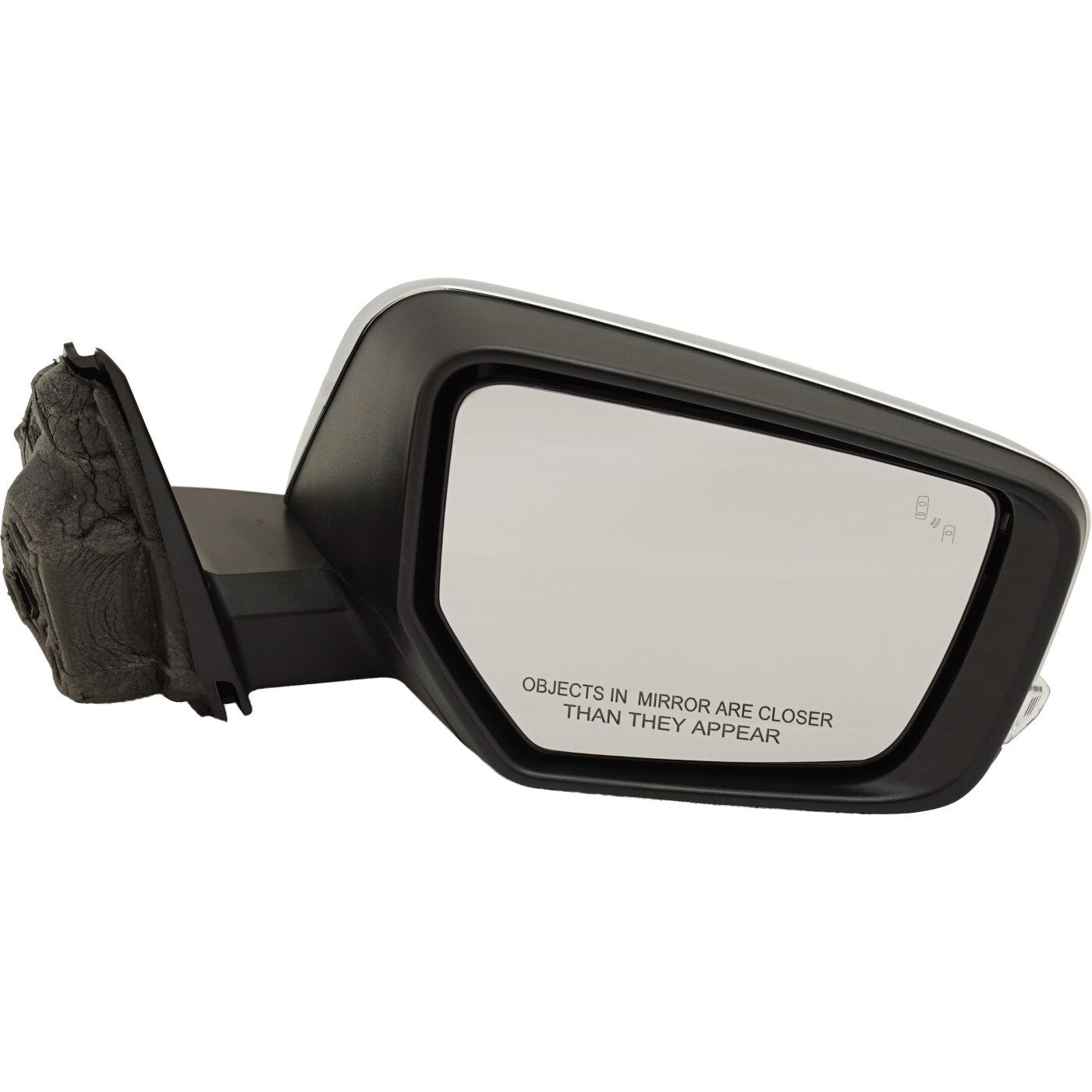 Power Mirror For 2014-2020 Chevrolet Impala RH Heated Blind Spot Detect Chrome