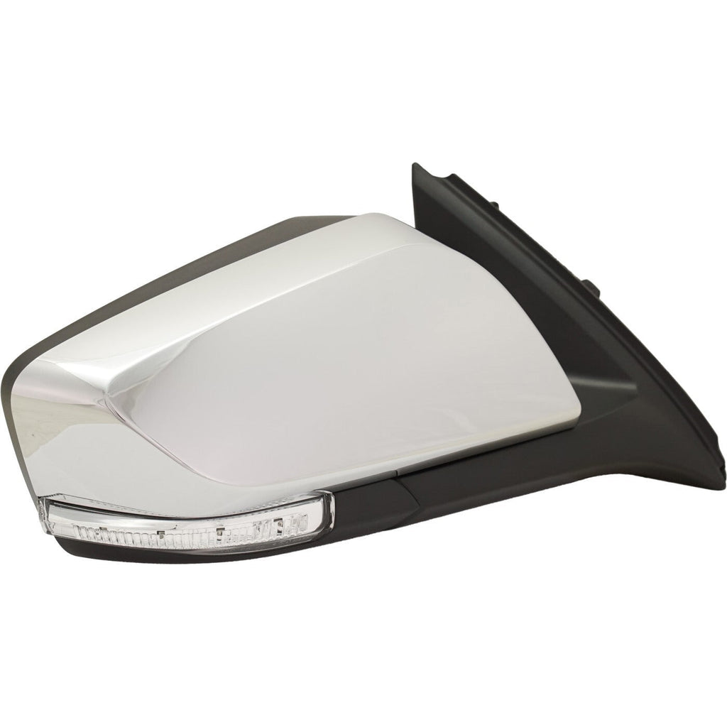 Power Mirror For 2014-2020 Chevrolet Impala RH Heated Blind Spot Detect Chrome