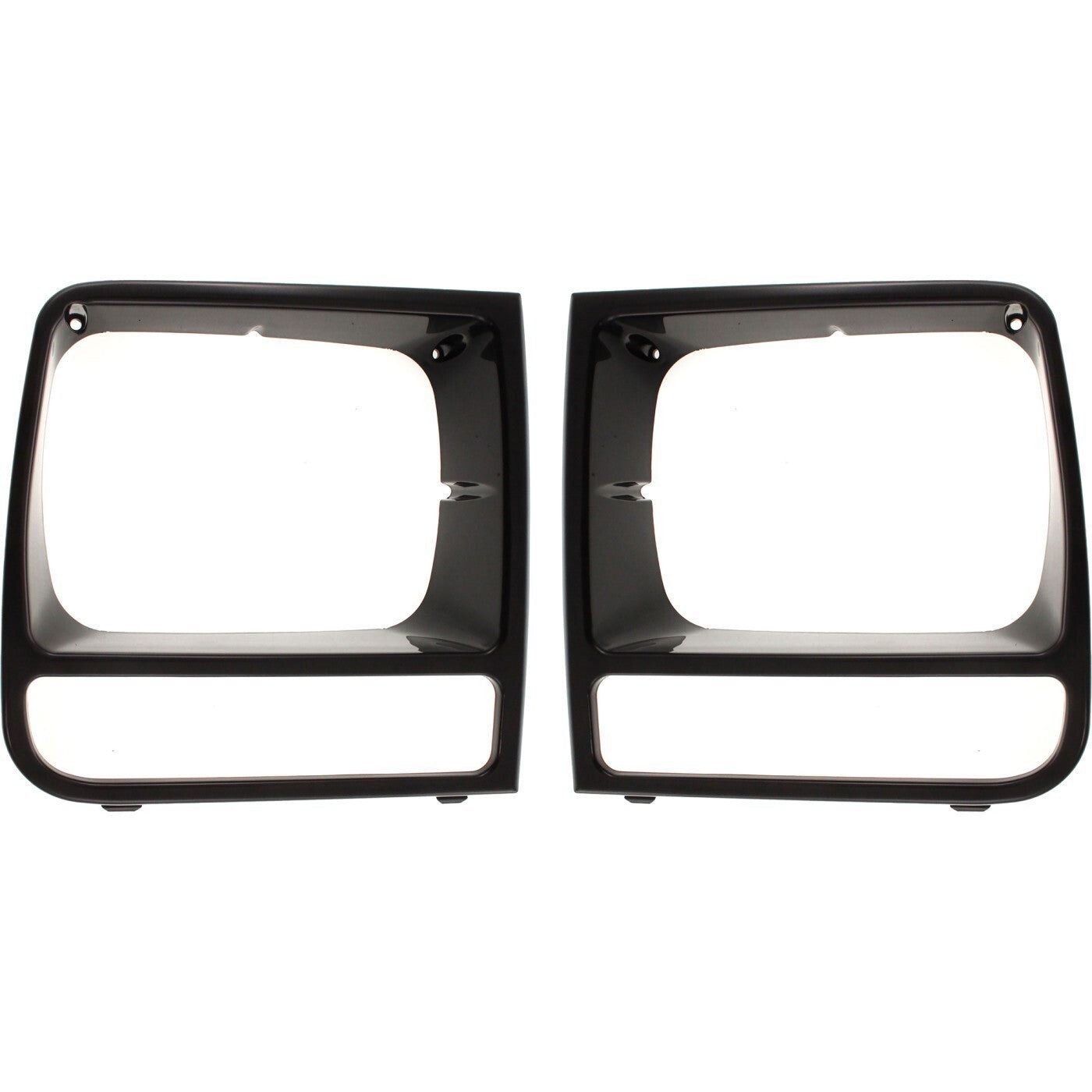 Headlight Door Set For 1998-2001 Jeep Cherokee Parking Light Hole Left and Right