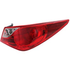 Tail Light Set For 2011-14 Hyundai Sonata Left Right Outer/Body Mounted Halogen