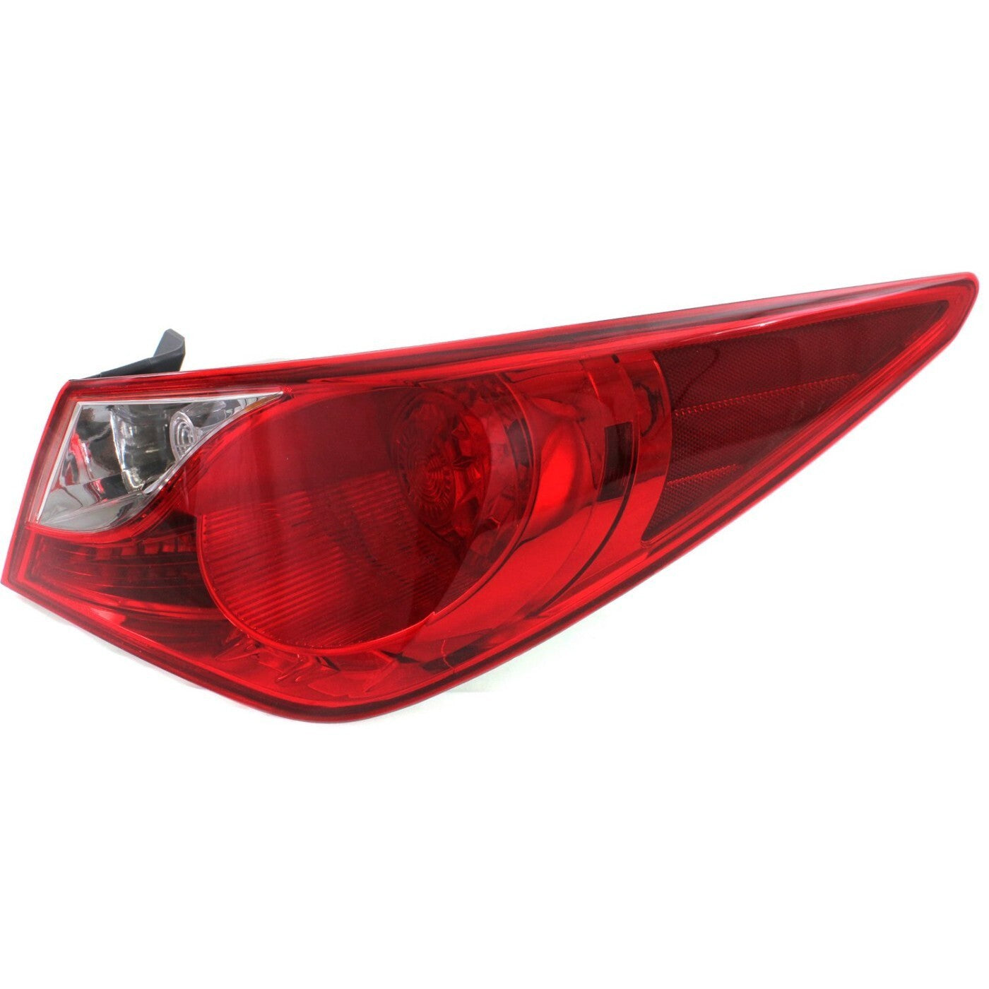 Tail Light Set For 2011-14 Hyundai Sonata Left Right Outer/Body Mounted Halogen
