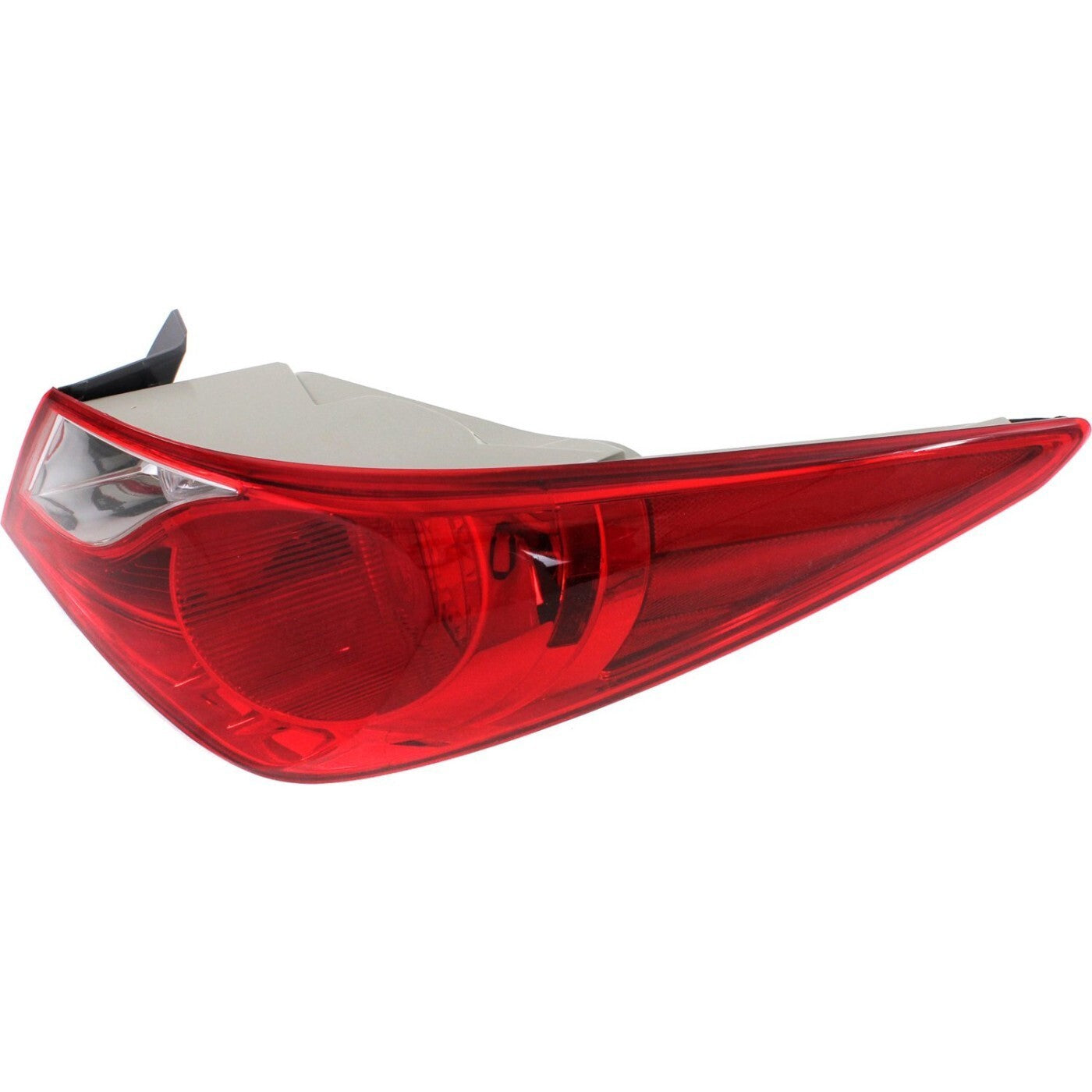 Tail Light Set For 2011-14 Hyundai Sonata Left Right Outer/Body Mounted Halogen
