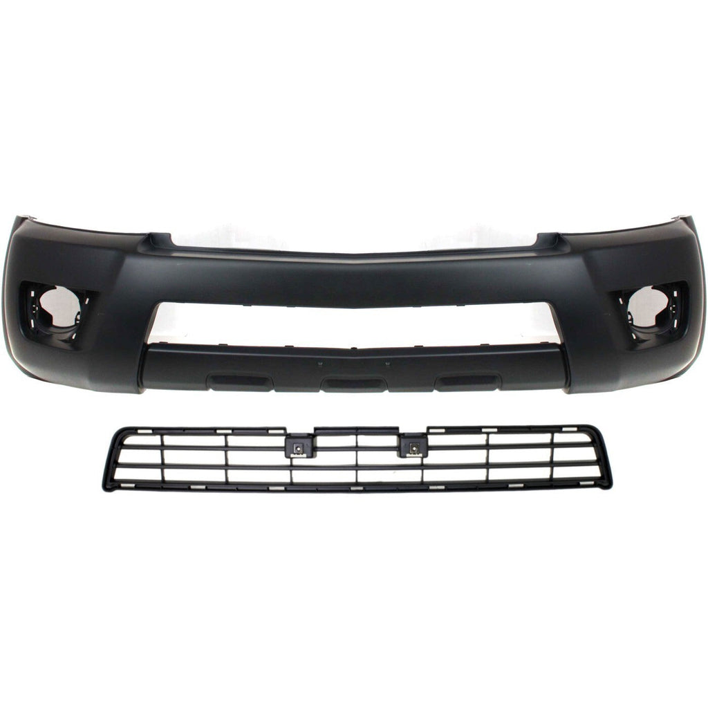 Bumper Cover Kit For 2006-2007 Toyota 4Runner with Bumper Grille Front Primed