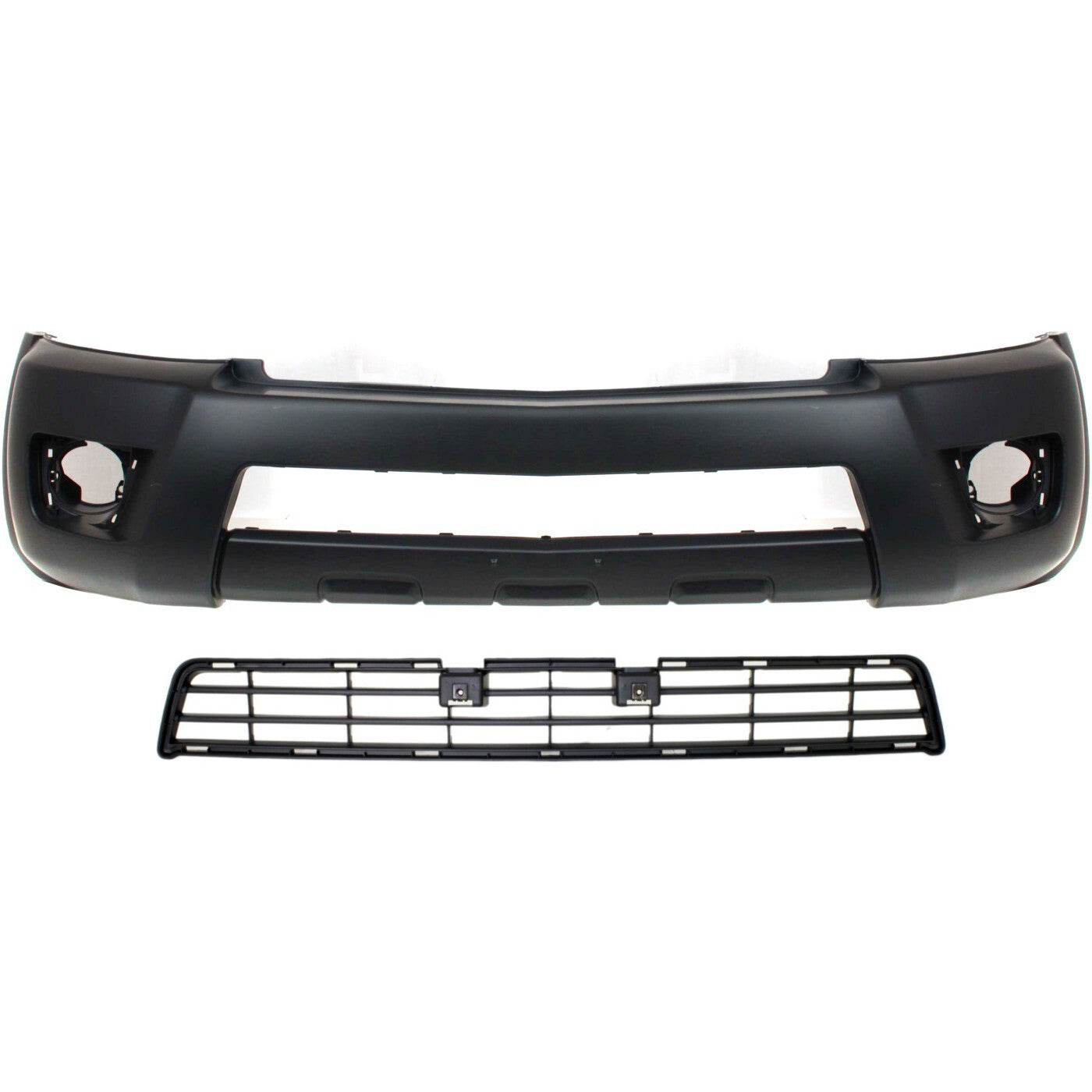 Bumper Cover Kit For 2006-2007 Toyota 4Runner with Bumper Grille Front Primed