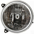 Driver and Passenger Side Headlights For Jeep Liberty 2003-2004 Halogen w/ Bulbs