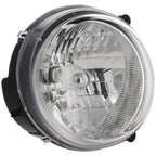 Driver and Passenger Side Headlights For Jeep Liberty 2003-2004 Halogen w/ Bulbs