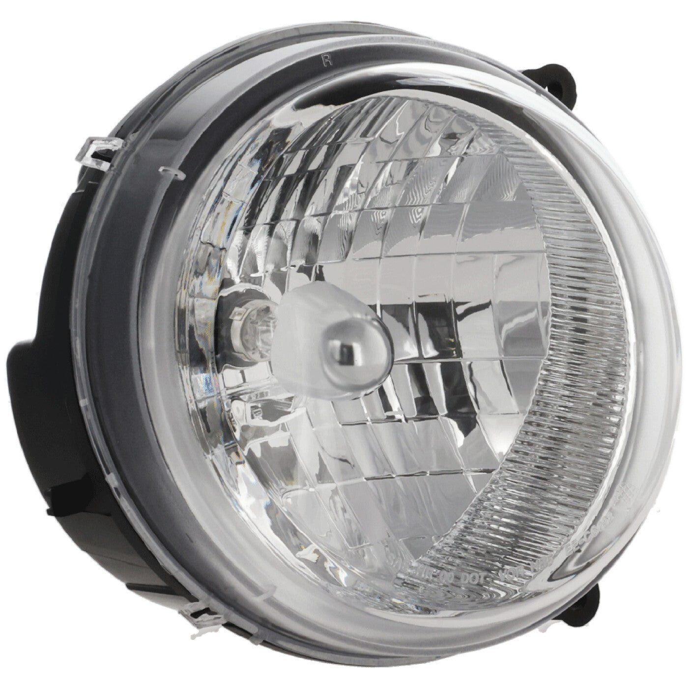 Driver and Passenger Side Headlights For Jeep Liberty 2003-2004 Halogen w/ Bulbs