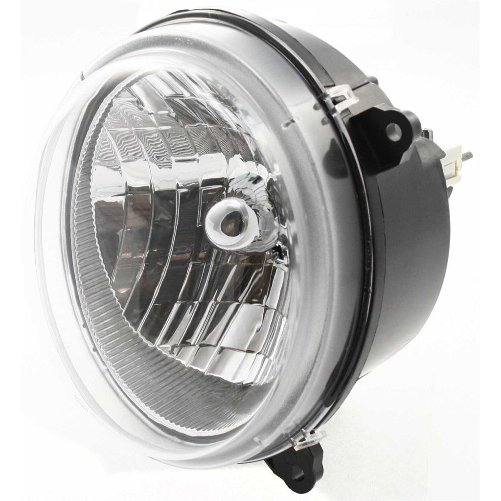 Driver and Passenger Side Headlights For Jeep Liberty 2003-2004 Halogen w/ Bulbs