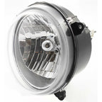 Driver and Passenger Side Headlights For Jeep Liberty 2003-2004 Halogen w/ Bulbs
