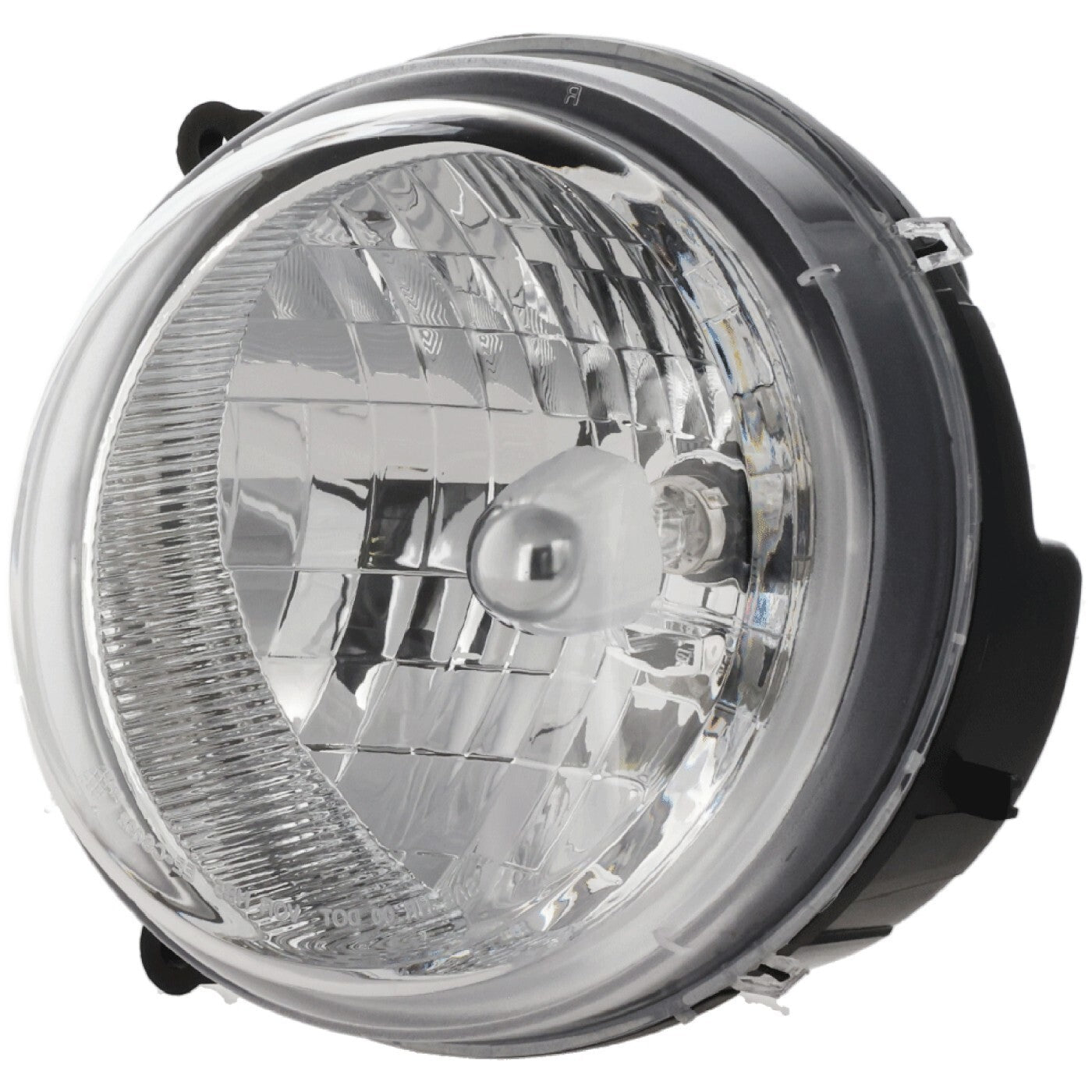 Driver and Passenger Side Headlights For Jeep Liberty 2003-2004 Halogen w/ Bulbs