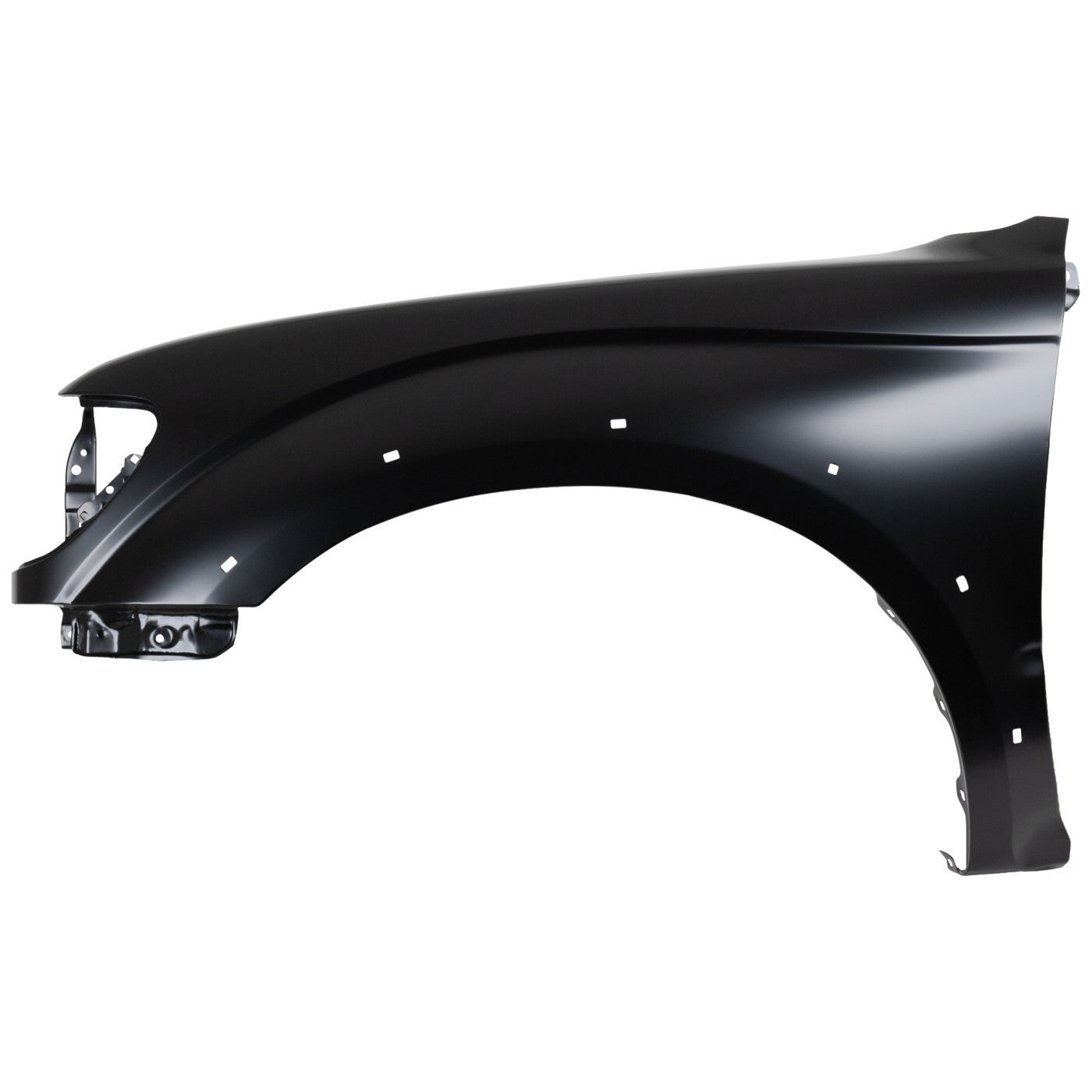 Fender For 2001-2004 Toyota Tacoma Front Driver Primed Steel Wheel Opening Flare