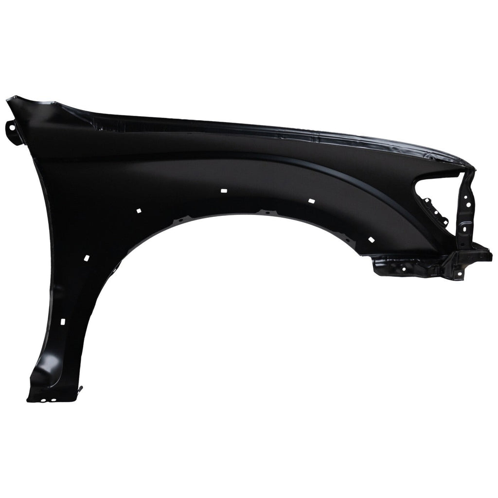 Fender For 2001-2004 Toyota Tacoma Front Driver Primed Steel Wheel Opening Flare
