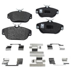 Front and Rear Semi-Metallic Brake Pad Set For 1992-1997 Volvo 960 Sedan IRS