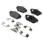 Front and Rear Semi-Metallic Brake Pad Set For 1992-1997 Volvo 960 Sedan IRS