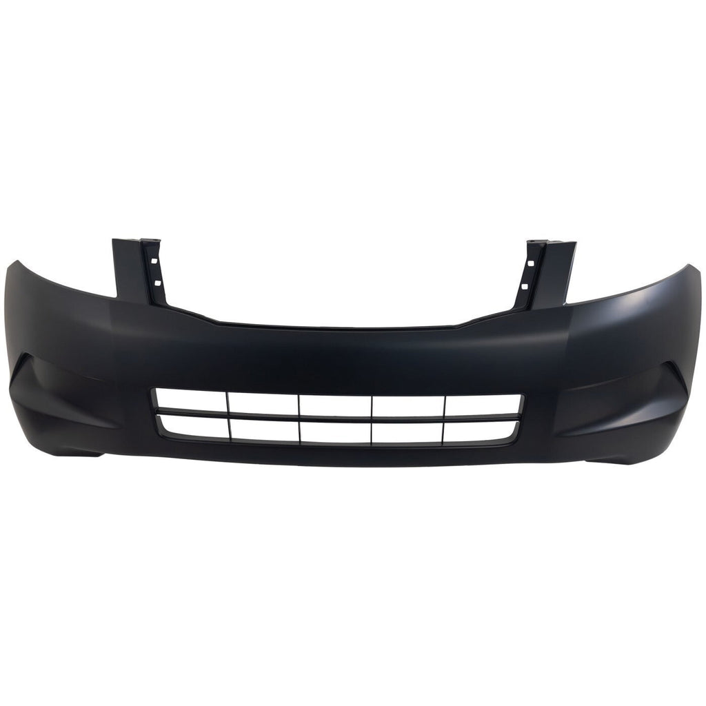 Front Bumper Cover For 2.4L Eng 2008-10 Honda Accord Sedan EX EX-L LX and LX-P