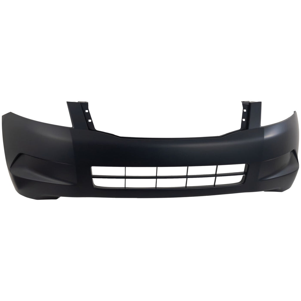 Front Bumper Cover For 2.4L Eng 2008-10 Honda Accord Sedan EX EX-L LX and LX-P