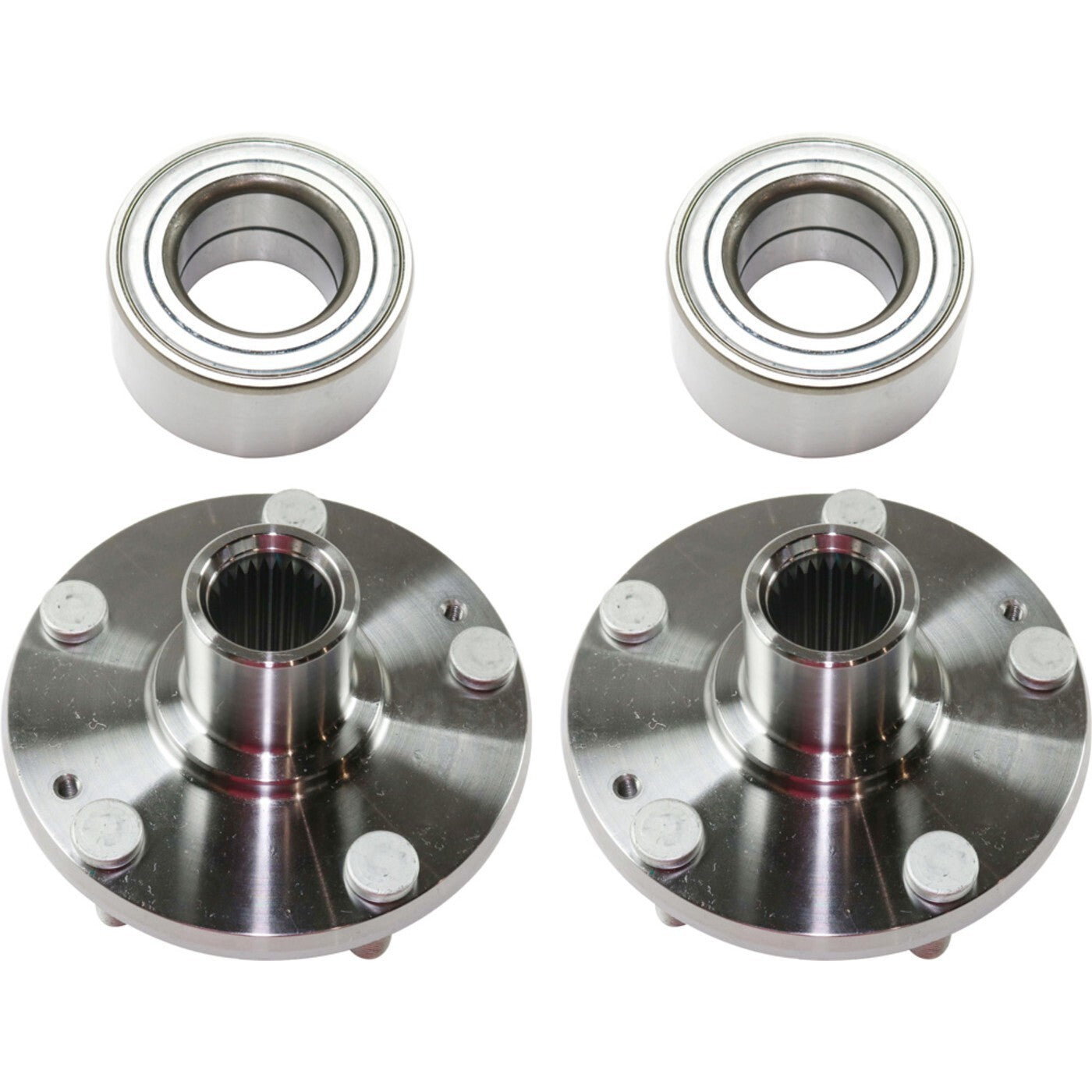 Wheel Hub Kit For 14-2018 Kia Forte Front Left & Right with Bearing