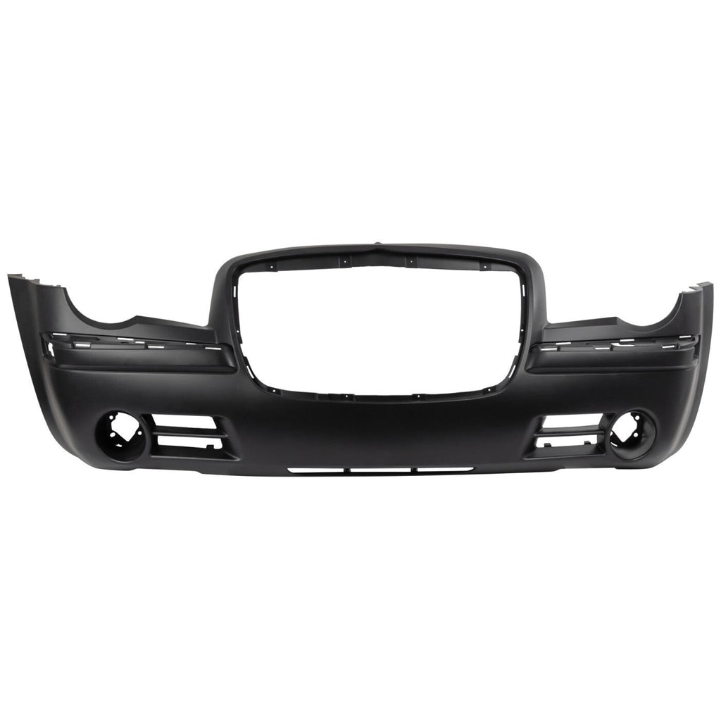 Front Bumper Cover For 2005-2010 Chrysler 300 Primed With Fog Light Holes 5.7L