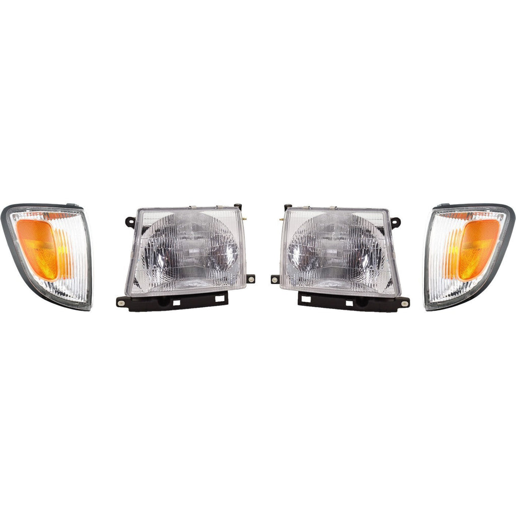 Headlight Kit For 1997-2000 Toyota Tacoma