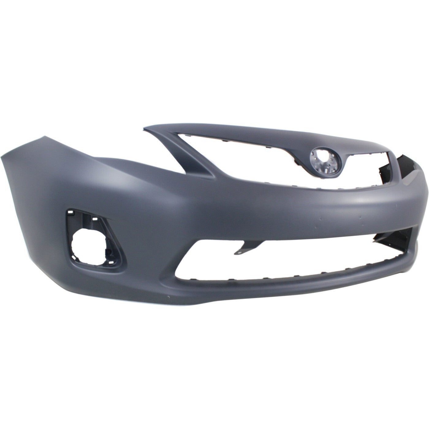 Front Bumper Cover Kit with Bumper Grille For 11-13 Toyota Corolla Base CE LE
