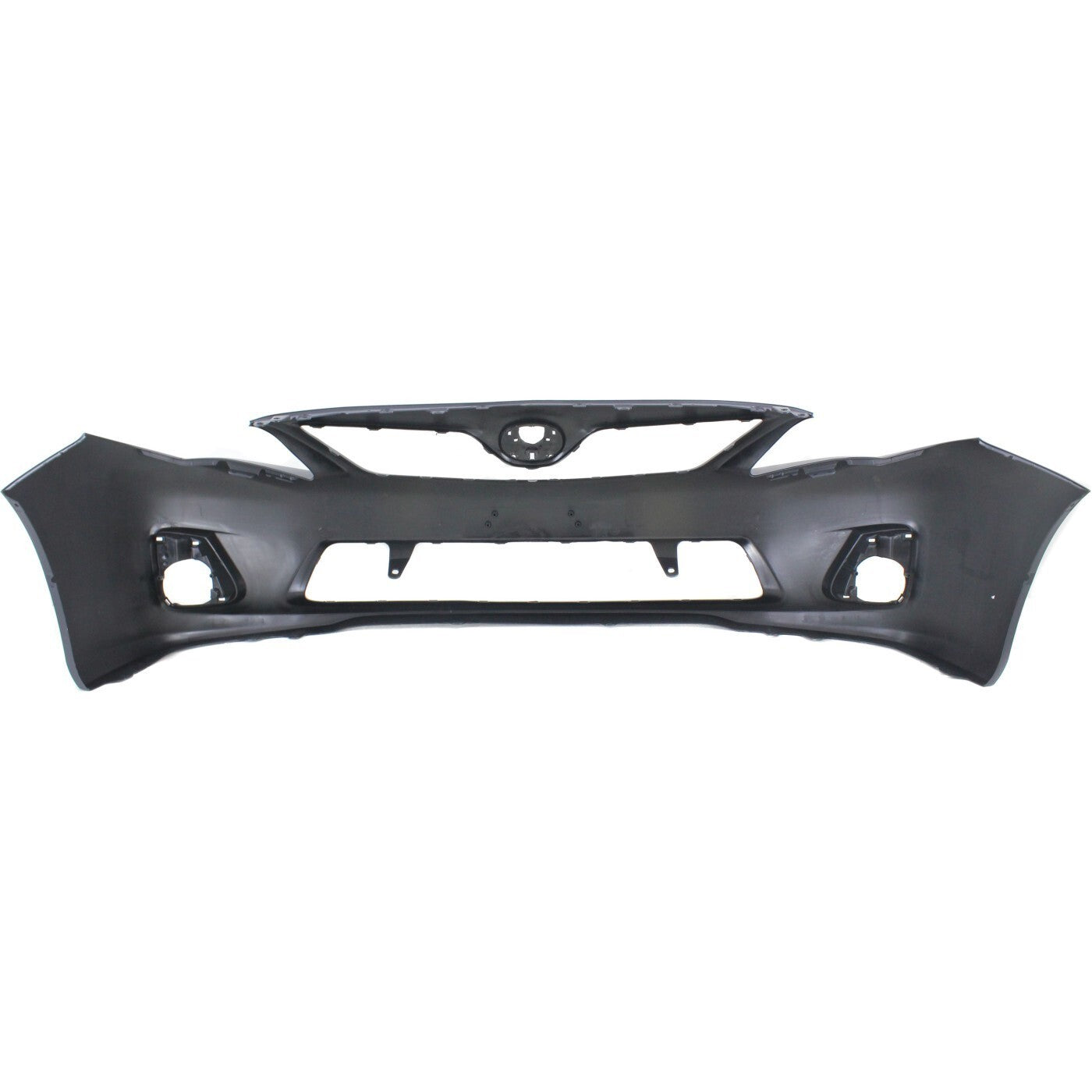 Front Bumper Cover Kit with Bumper Grille For 11-13 Toyota Corolla Base CE LE