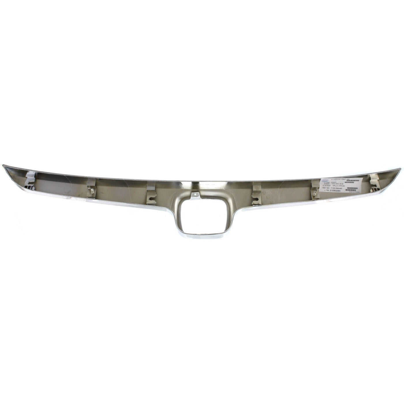 Grille For 2006-2008 Honda Civic Sedan Chrome Plastic