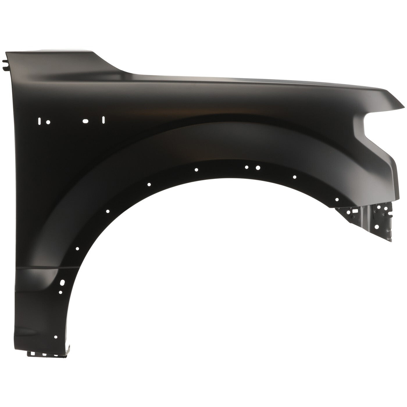 Right Fender For 2015-2020 Ford F-150 Primed Aluminum with Fender Flare Holes