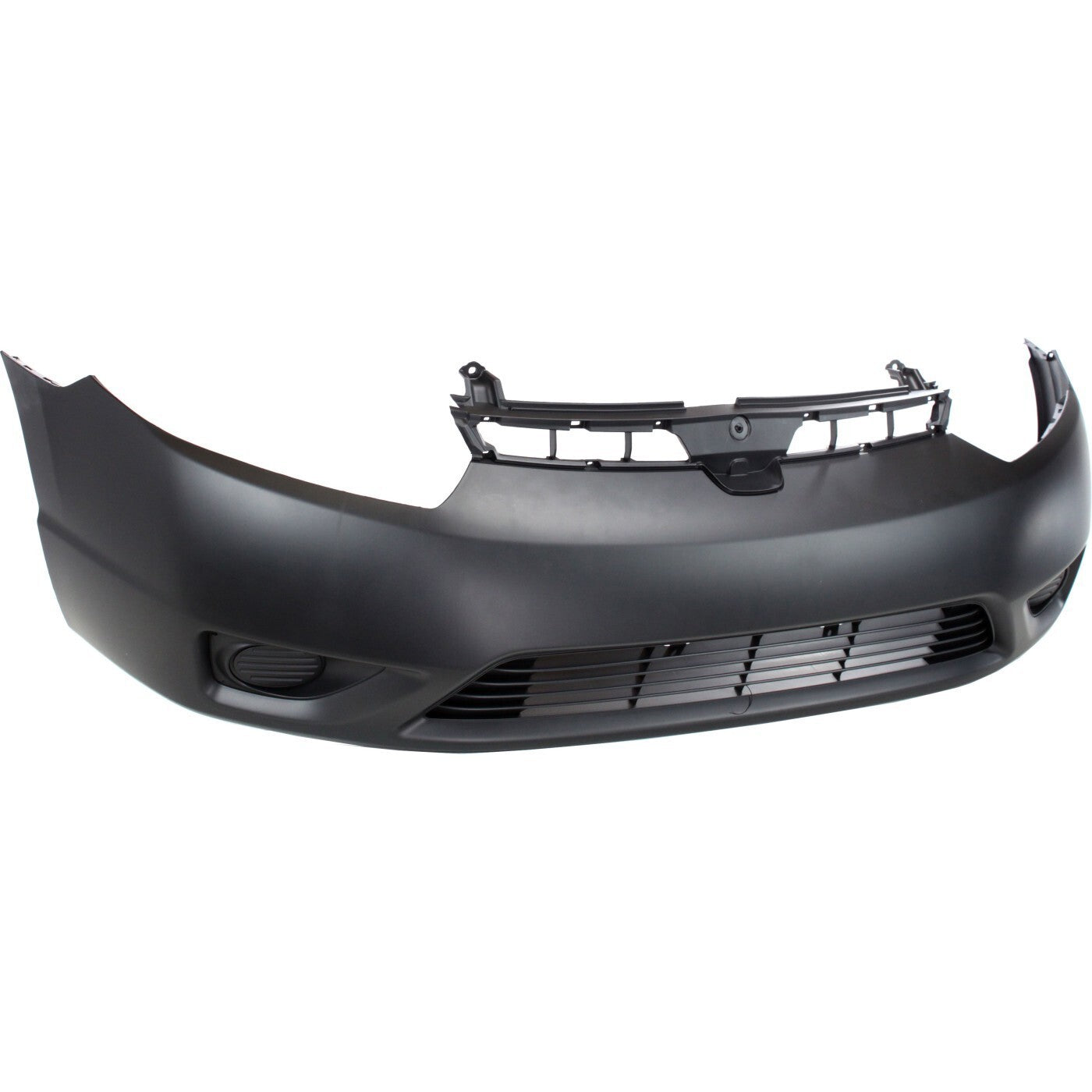 Front Bumper Cover Kit For 2006-2008 Honda Civic Primed 2-Door Coupe with Fender