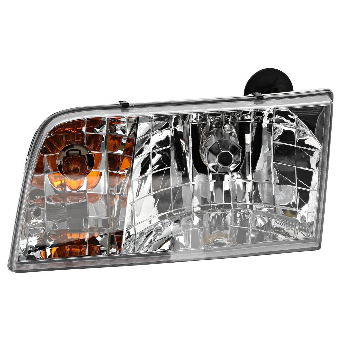 Left & Right Side Headlights For Ford Crown Victoria 1998-2011 Halogen w/ Bulb/s