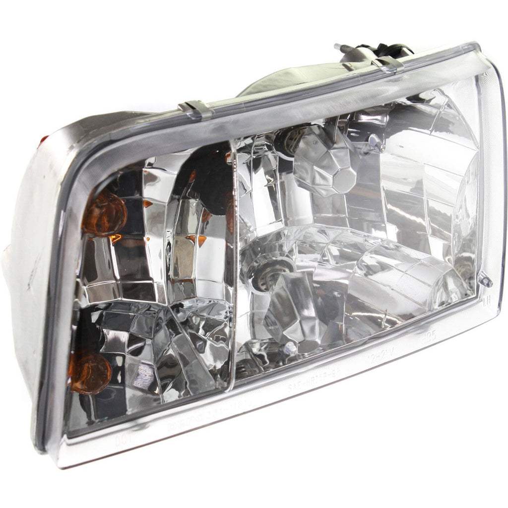 Left & Right Side Headlights For Ford Crown Victoria 1998-2011 Halogen w/ Bulb/s