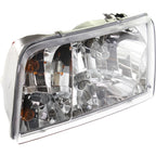 Left & Right Side Headlights For Ford Crown Victoria 1998-2011 Halogen w/ Bulb/s