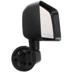 Mirror For 2007-2010 Jeep Wrangler (JK) Right Manual Folding Textured Black