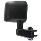 Mirror For 2007-2010 Jeep Wrangler (JK) Right Manual Folding Textured Black
