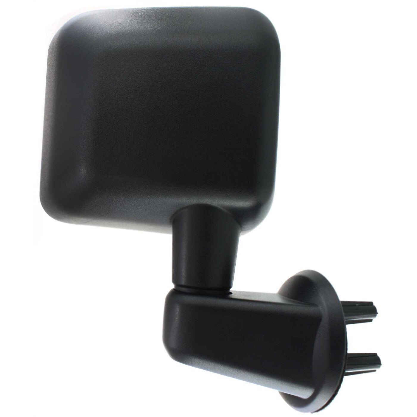 Mirror For 2007-2010 Jeep Wrangler (JK) Right Manual Folding Textured Black