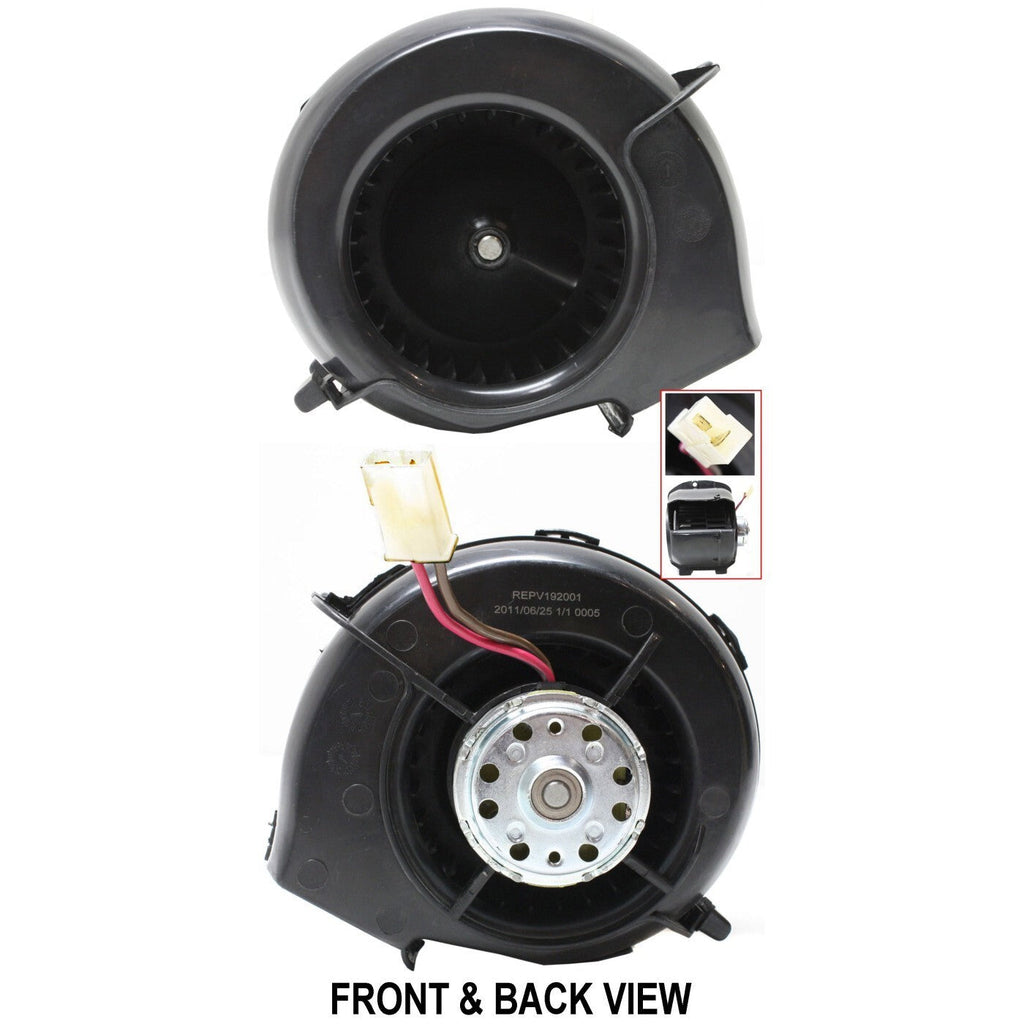 Heater Blower Motor For 1980-1991 Volkswagen Vanagon 1977-1984 Rabbit With Wheel