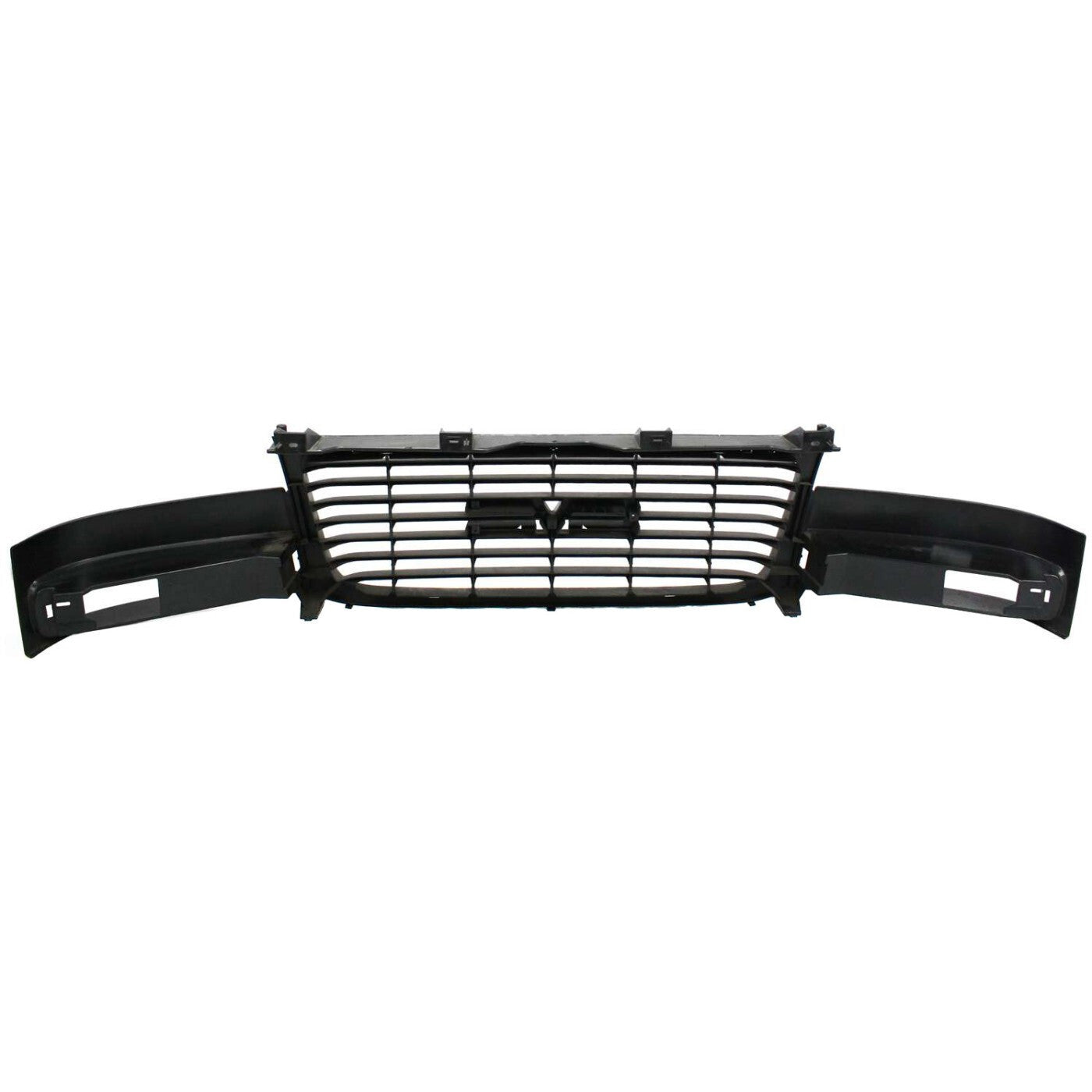 Grille 03-15 For GMC Savana 2500/3500 Chrome Shell w/ Black Insert Composite HL