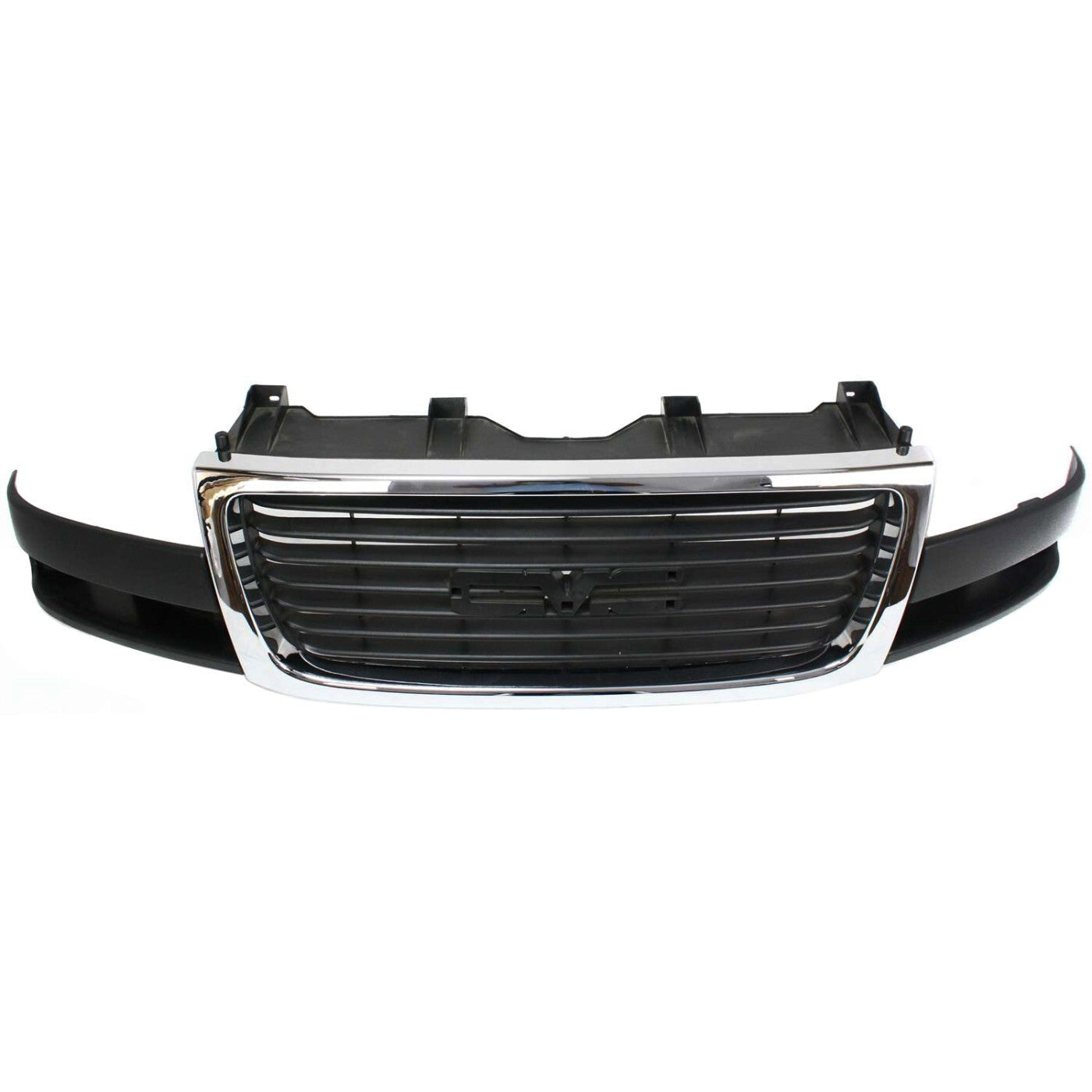 Grille 03-15 For GMC Savana 2500/3500 Chrome Shell w/ Black Insert Composite HL