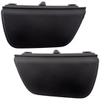 Pair Tow Eye Covers Fog light Lower bumper grill Set of 2 for F150 Truck F-150