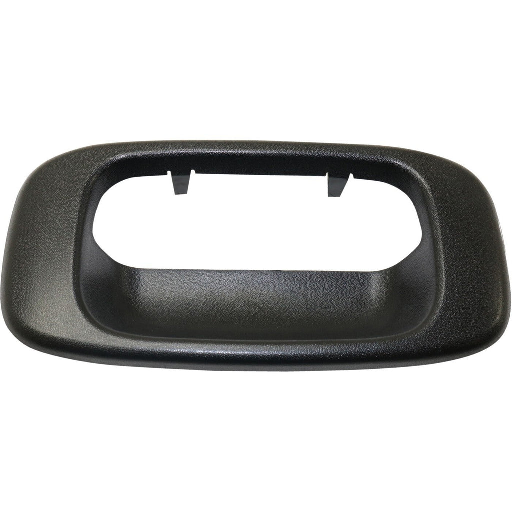 Black Tailgate Tail Gate Handle & Bezel Trim Kit for Chevy GMC Pickup Truck