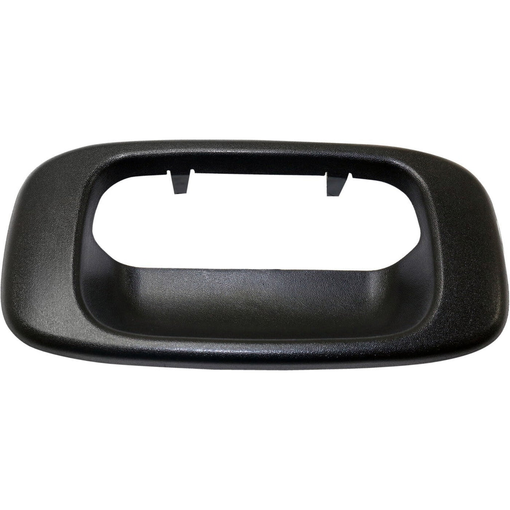 Black Tailgate Tail Gate Handle & Bezel Trim Kit for Chevy GMC Pickup Truck