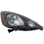 Left & Right Side Headlights For Honda Fit 2009-2014 Halogen w/ Bulbs Base DX LX