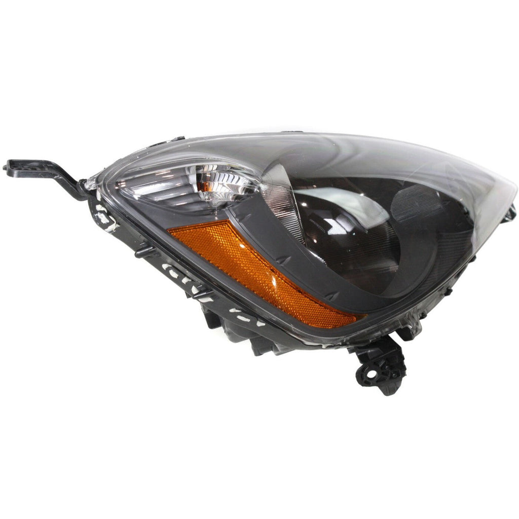 Left & Right Side Headlights For Honda Fit 2009-2014 Halogen w/ Bulbs Base DX LX