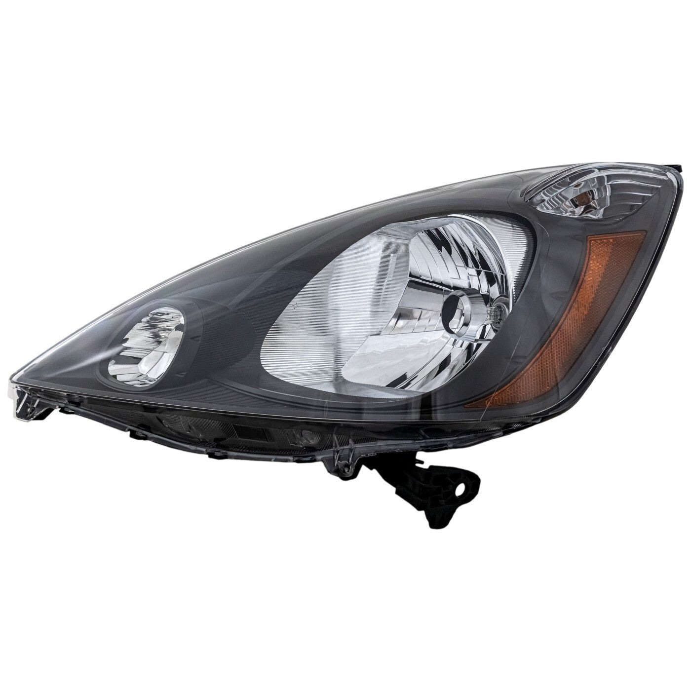 Left & Right Side Headlights For Honda Fit 2009-2014 Halogen w/ Bulbs Base DX LX