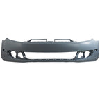 Front Bumper Cover For 2010-2014 Golf Jetta Wagon Primed With Fog Light Holes