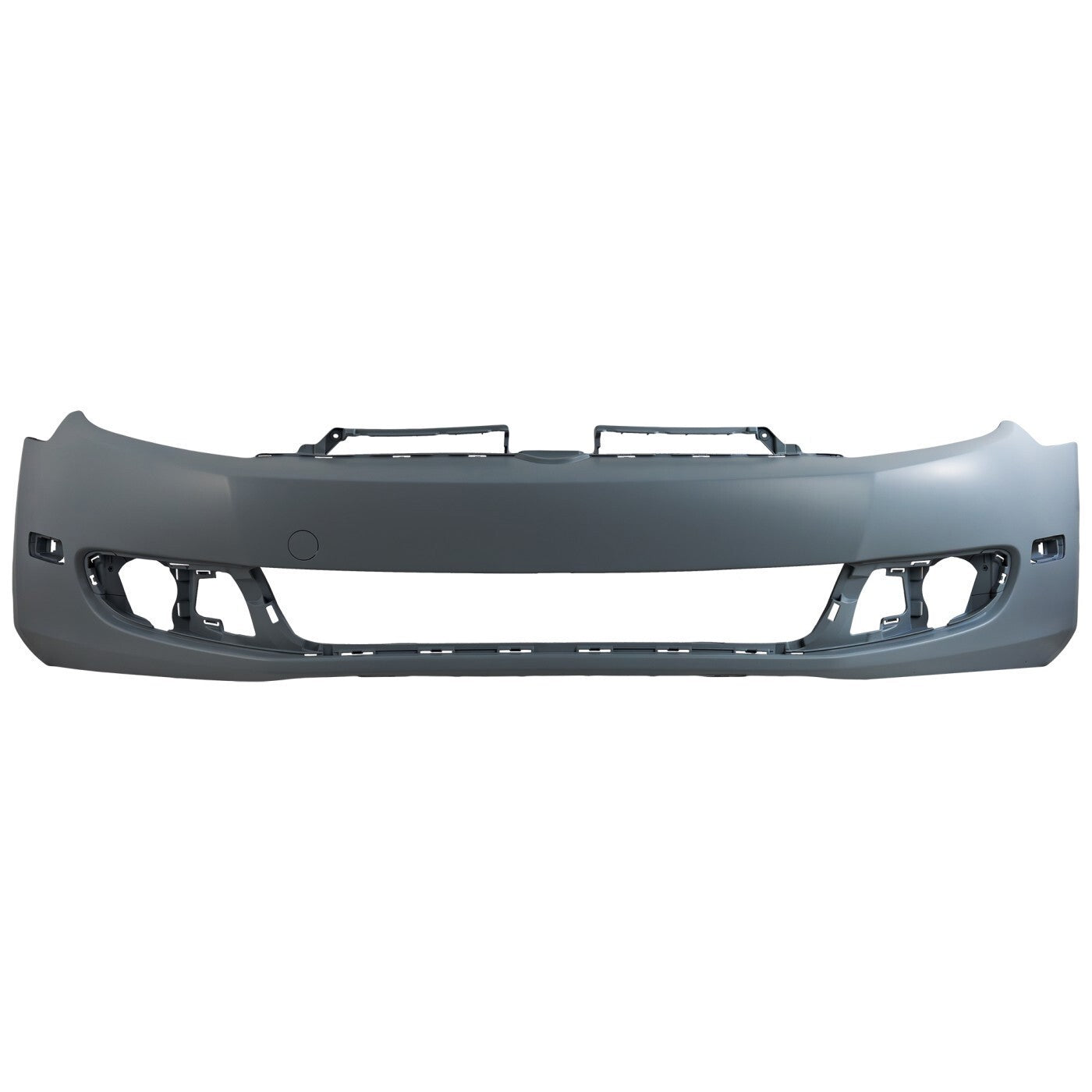 Front Bumper Cover For 2010-2014 Golf Jetta Wagon Primed With Fog Light Holes
