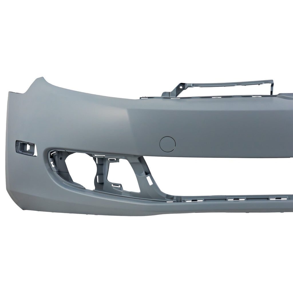 Front Bumper Cover For 2010-2014 Golf Jetta Wagon Primed With Fog Light Holes